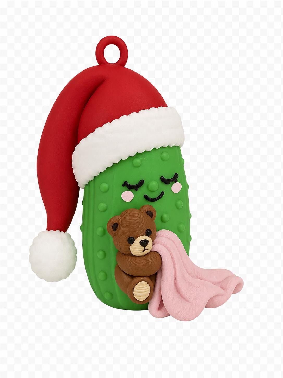 Relishing Christmas Pickle People ornament