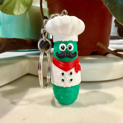 Chef Pick L’ Chef Pickle Keychain, additional listing photo 2