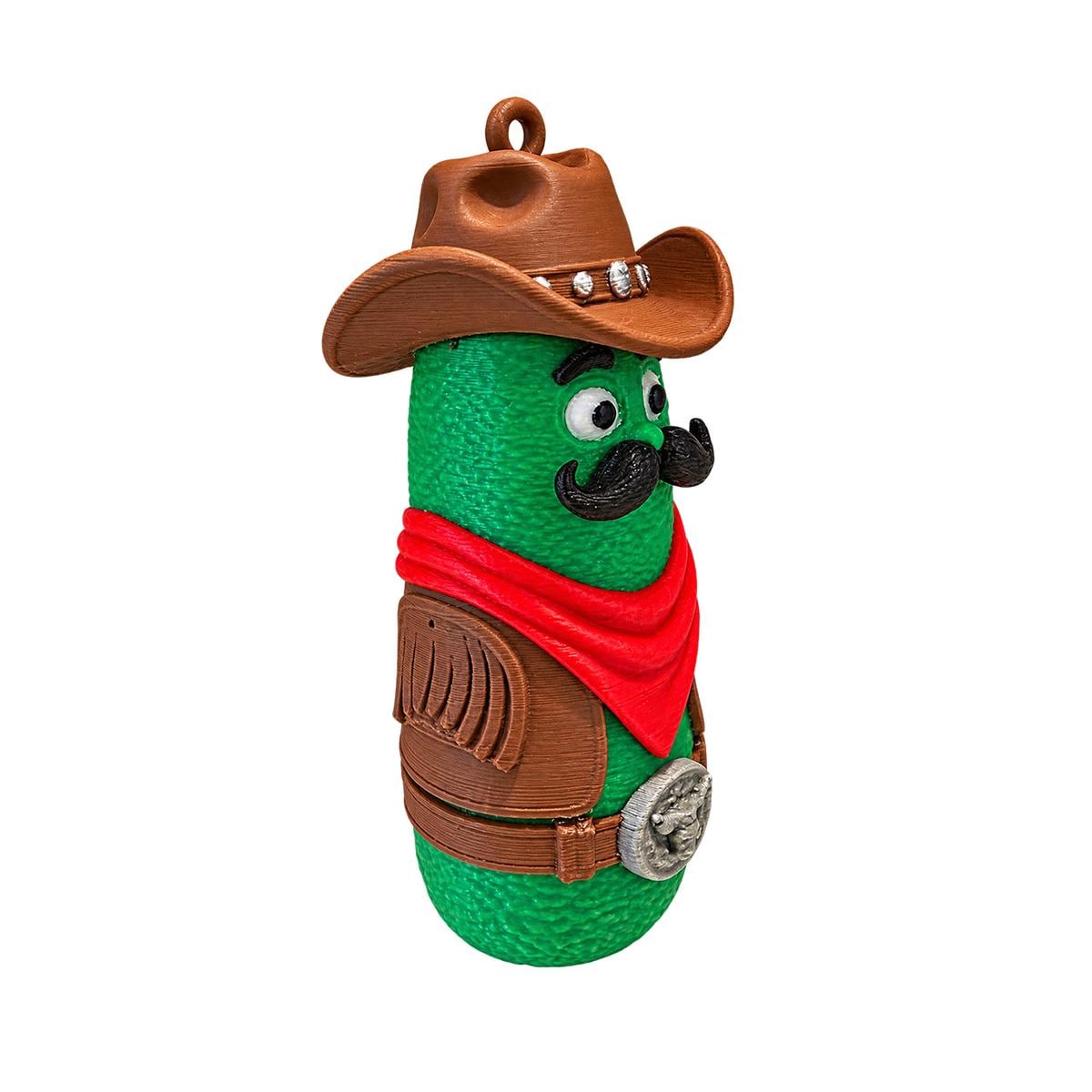 Wild Dill Cowboy Pickle Ornament, additional listing photo 4