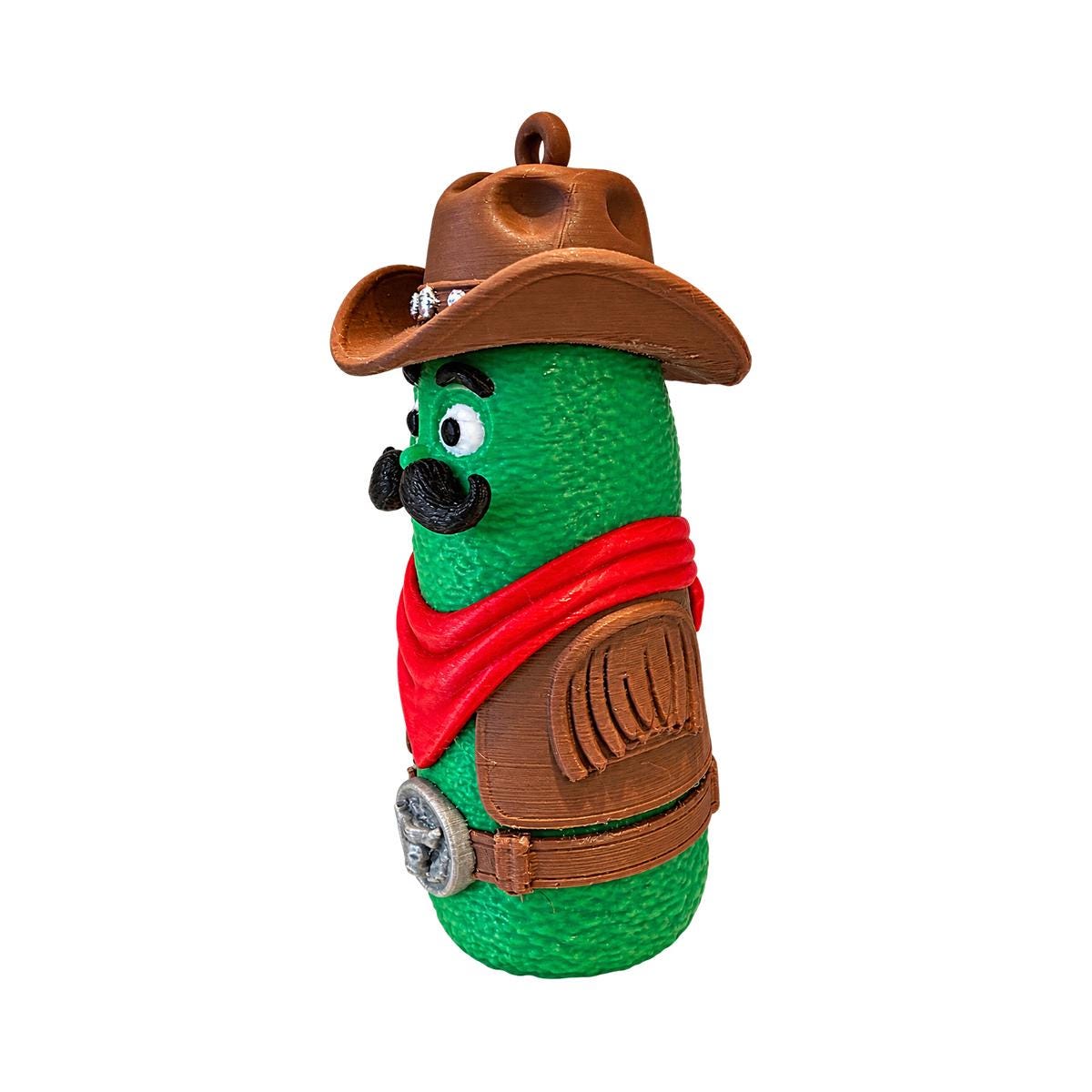 Wild Dill Cowboy Pickle Ornament, additional listing photo 3