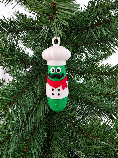 Chef Pick L’ chef pickle Christmas ornament