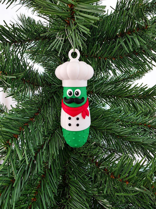 Chef Pick L’ chef pickle Christmas ornament