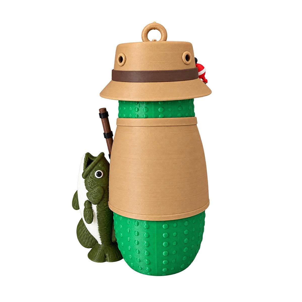 Vinny Gar Fisherman Pickle Ornament, additional listing photo 3