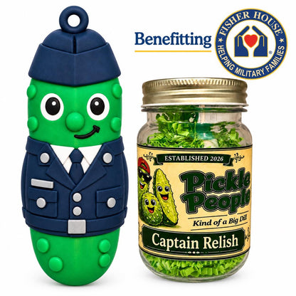 Capt. Relish Air Force Pickle Ornament, additional listing photo 3