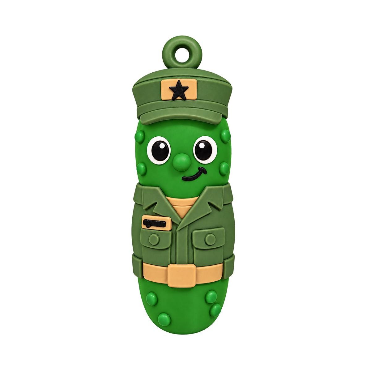 Private Pickles Army Pickle Ornament, additional listing photo 2