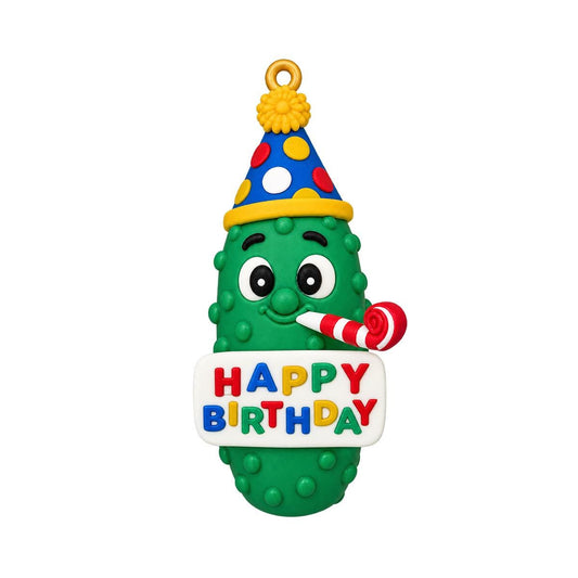 Birthday Dillight birthday pickle ornament