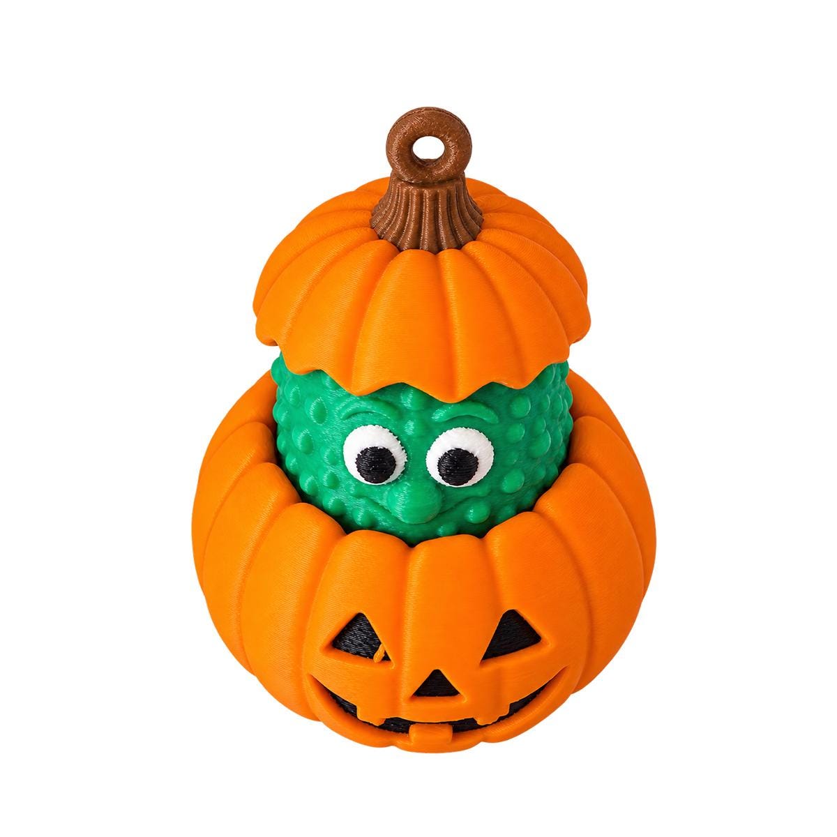 Gourd-geous Gherkin Halloween Pickle Ornament, additional listing photo 7
