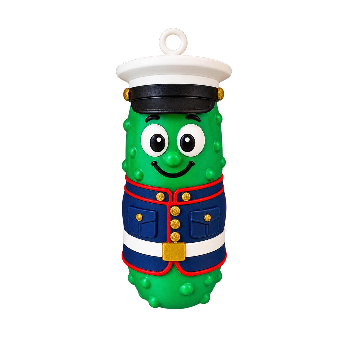 Gunnery Sgt. Gherkins Marine Pickle Ornament, additional listing photo 2