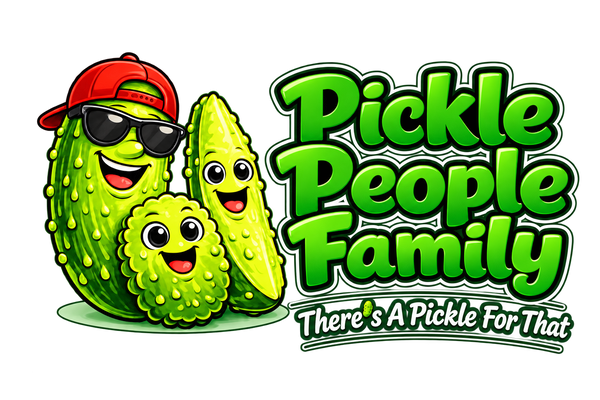 Pickle People Family logo — There's A Pickle For That